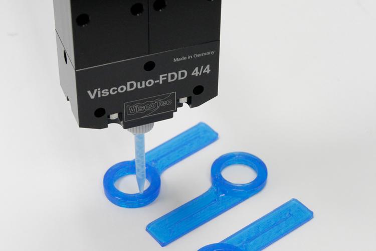 2K-Druckkopf für Flüssigkeiten im 3D-Druck