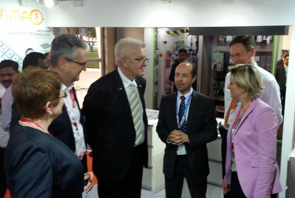 Ministerpräsident Kretschmann besucht AMF
