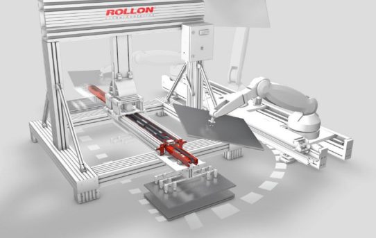 Lineartechnik auf der Motek: Rollon sorgt für das Handling