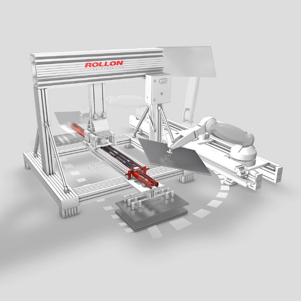 Lineartechnik auf der Motek: Rollon sorgt für das Handling