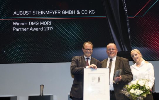 „DMG MORI Partner Award 2017“ für August Steinmeyer