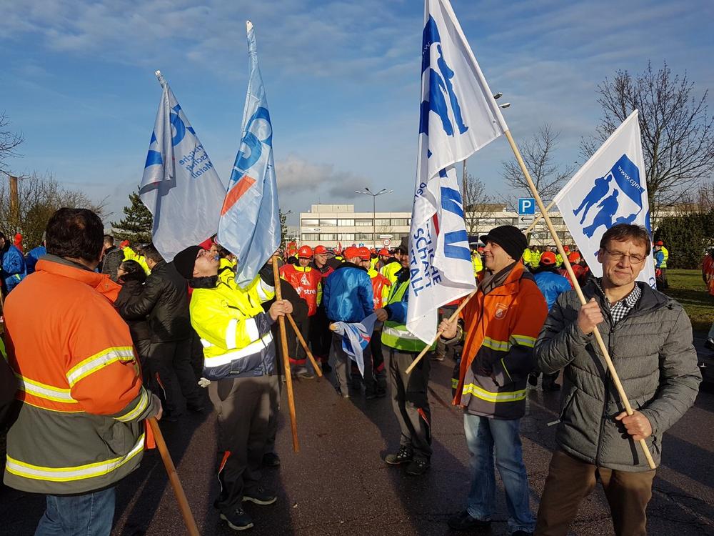 CGM zeigt bei Warnstreiks Flagge: „Wir können auch anders“