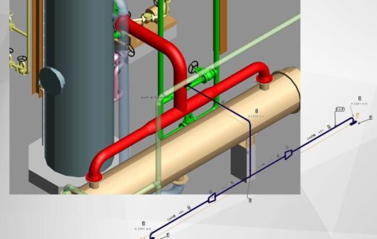 Isometrien für Rohrleitungen auf Knopfdruck erstellt