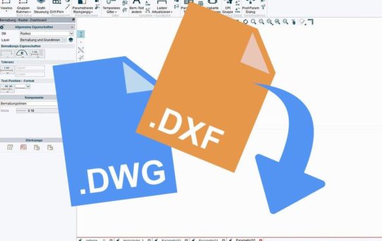 Mit Freeware DWG und DXF öffnen und bearbeiten