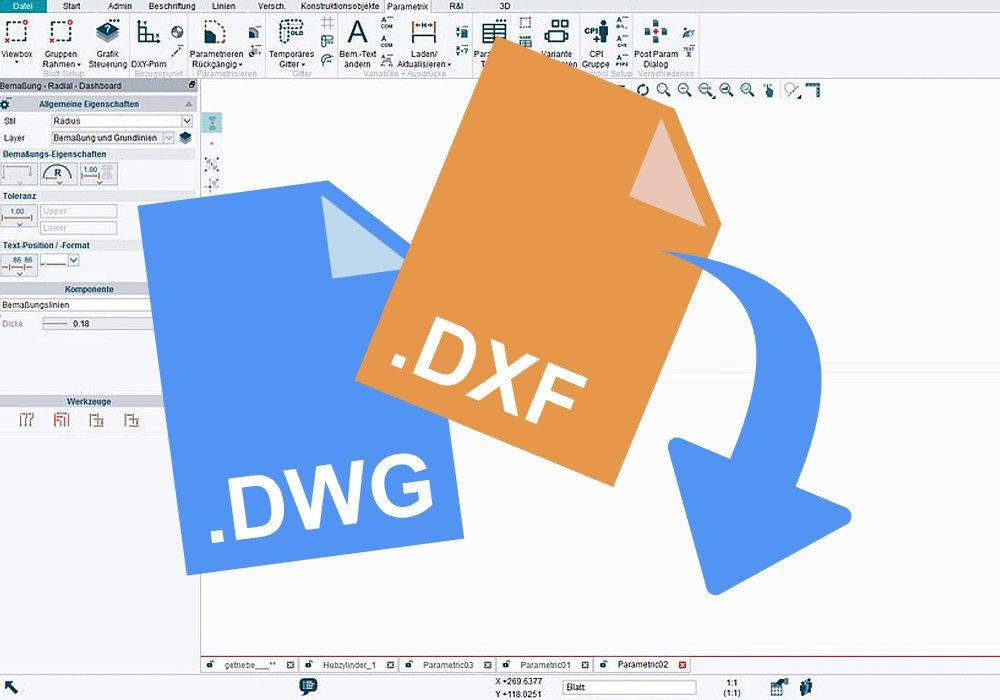 Mit Freeware DWG und DXF öffnen und bearbeiten
