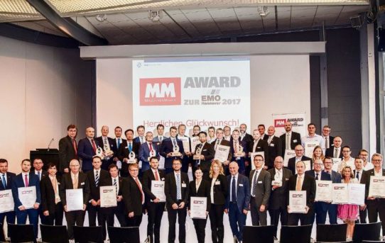 Von Motorspindel bis Pulvermodul 4.0:  MM Awards zur EMO Hannover 2017