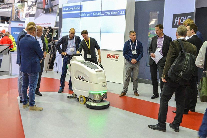 Hako auf der Interclean 2018