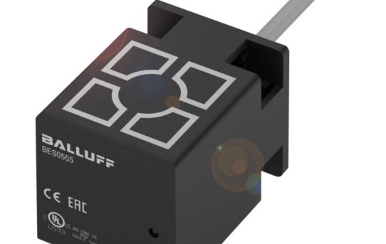 Induktiver Sensor BES Q40 für die Fördertechnik von Balluff