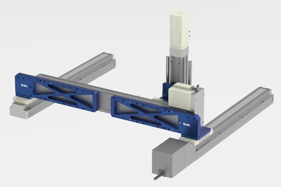 Das Tor zu mehr Produktivität: Handling-Portale von SMC im Baukastenprinzip