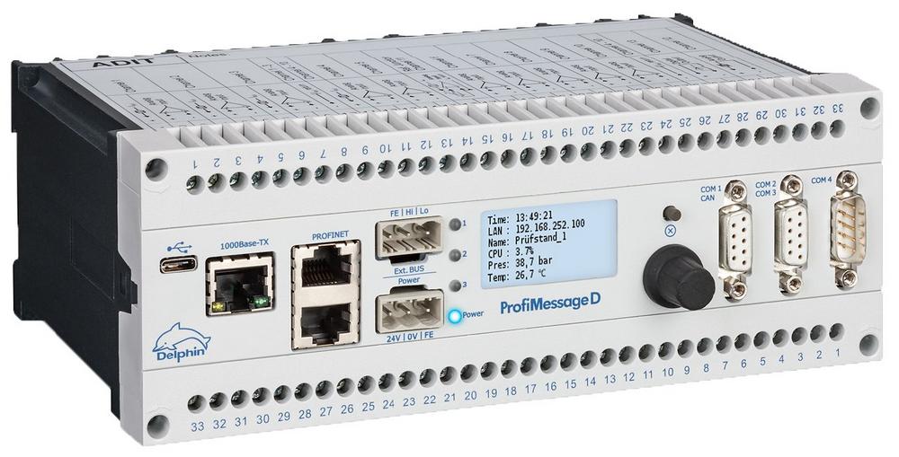 Industrielle Messwerterfassung und -analyse mit ProfiMessage D