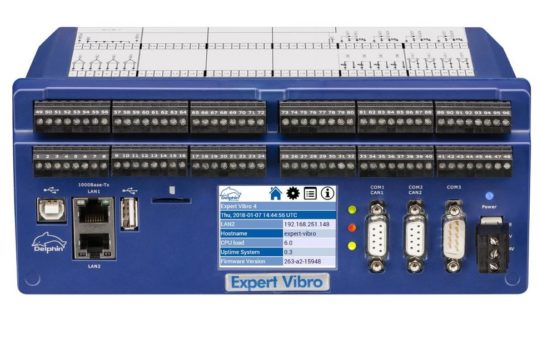 Neue Ausführungen für Schwingungsüberwachung und Analyse mit Expert Vibro