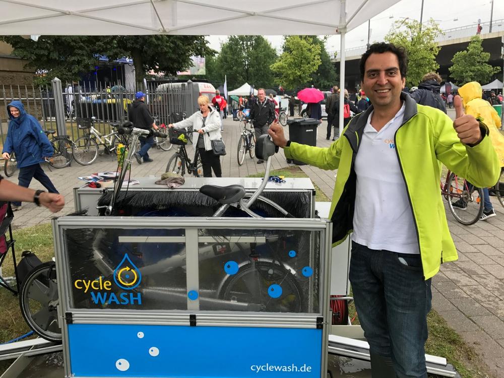 CycleWASH - gut für die Umwelt und Ihr Fahrrad