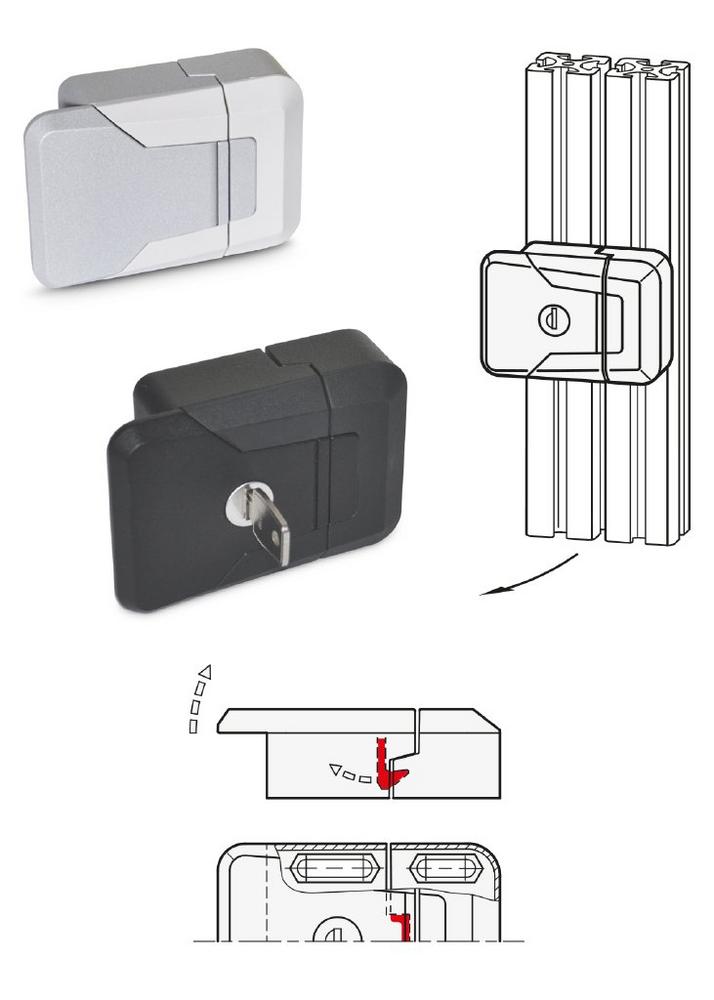 Fallenverschlüsse in kompaktem Design