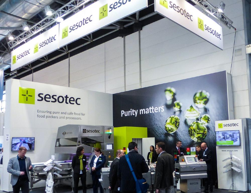 Sesotec auf der interpack 2017 im Zeichen der Produktreinheit