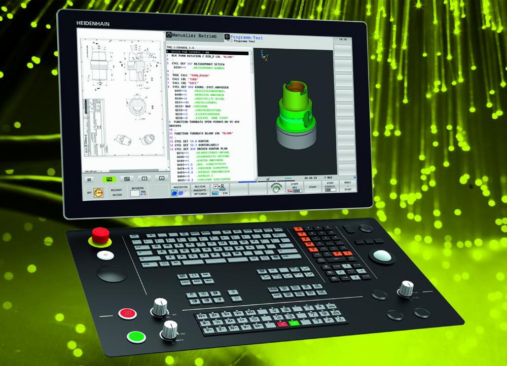 Steuerungen und Messtechnik von HEIDENHAIN:  Sichere Prozesse - Genau, dynamisch und effizient fertigen