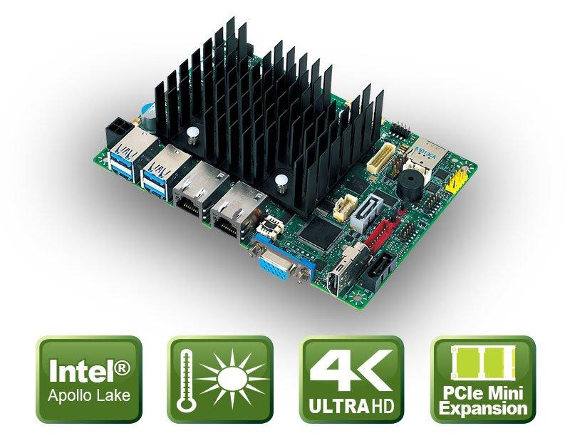 PD10AS Serie – 3,5“ CPU Board mit Apollo Lake SoC