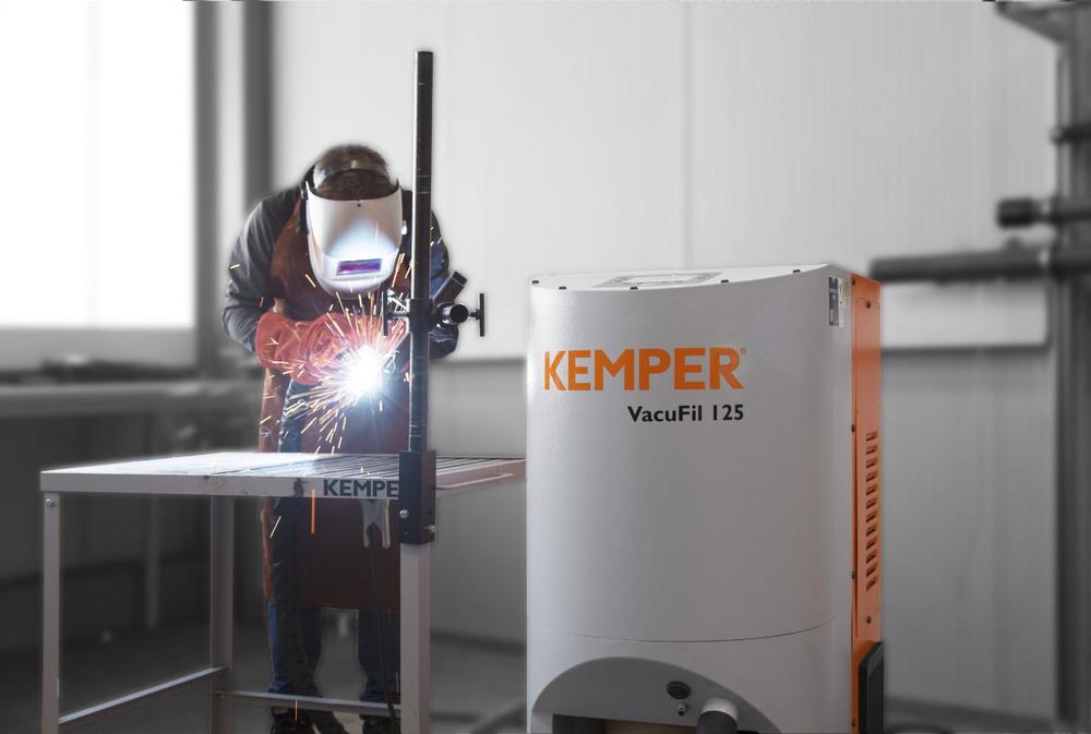 Schweißrauch unmittelbar absaugen: KEMPER stellt neue VacuFil-Geräte vor