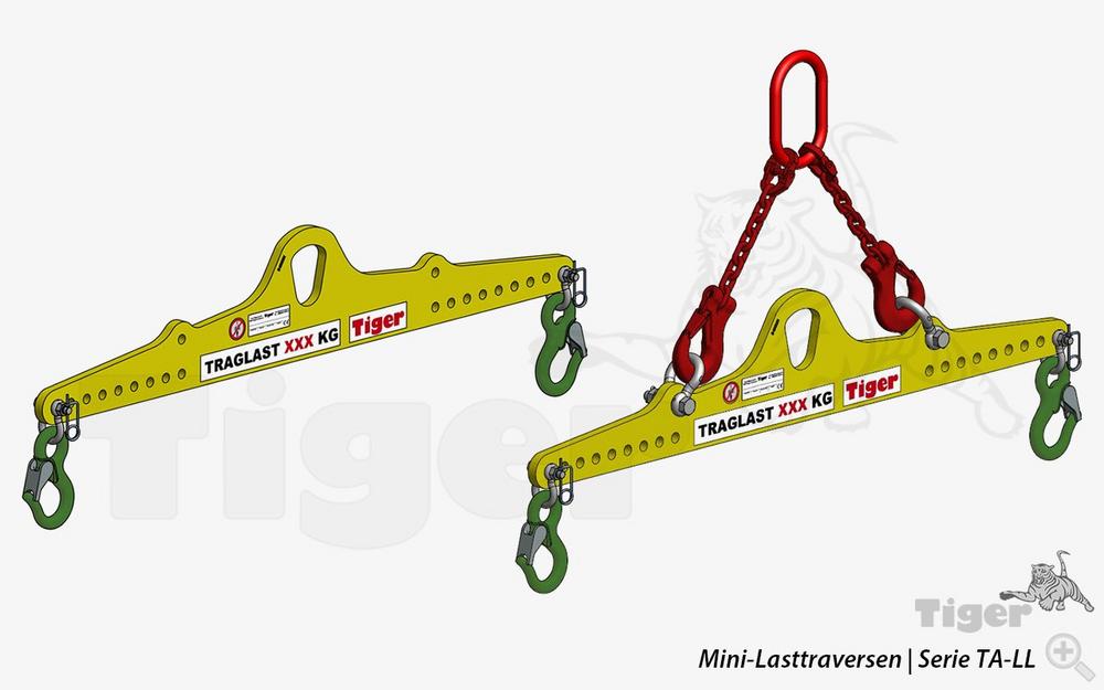 Flexible Mini-Lasttraversen für Kleinlasten - Tiger® Serie TA-LL