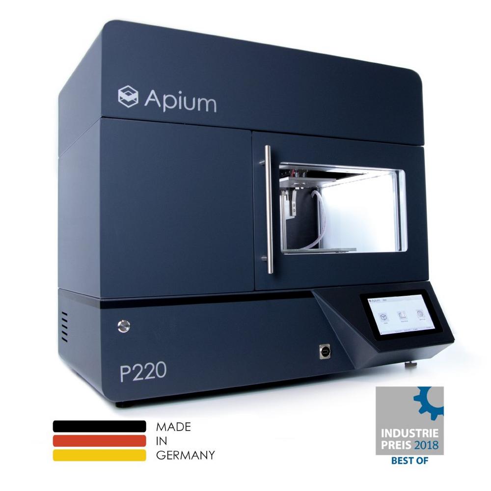 Apium gewinnt den Industriepreis 2018 – Apium P220 setzt neue Maßstäbe für die Forschung und Entwicklung