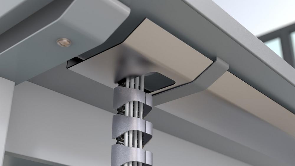 Formschönes Design der Energieführungskette für Büro- und Interior-Anwendungen