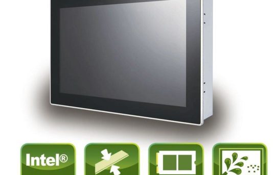 Kleiner kompakter Panel PC mit True-Flat PCAP Touch