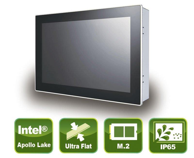 Kleiner kompakter Panel PC mit True-Flat PCAP Touch