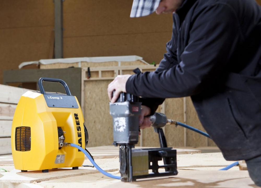 Kaeser Kompressoren auf der Holz-Handwerk