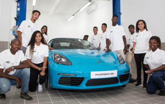 MAHA unterstützt soziales Ausbildungsprojekt von Porsche in Südafrika