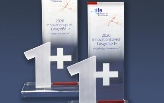 ife-Award 2020 „Innovationspreis Losgröße 1+“