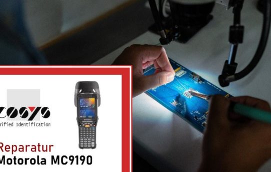 Reparatur von Motorola MC9190 MDE Geräten