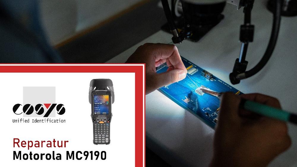 Reparatur von Motorola MC9190 MDE Geräten
