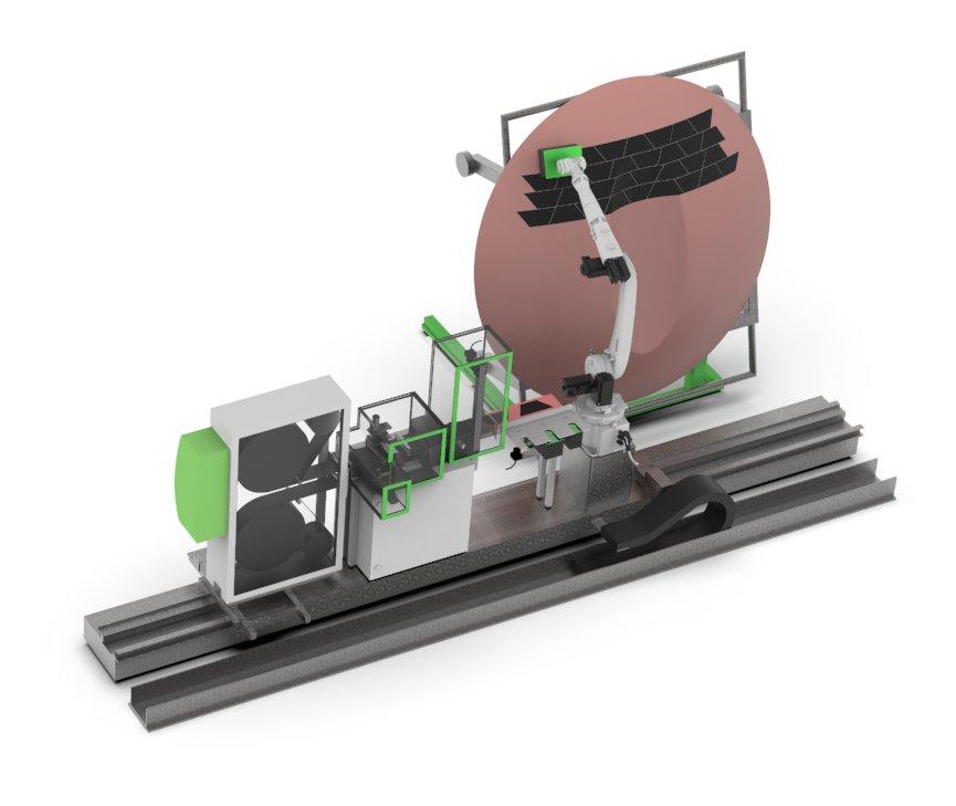 Kontinuierliche Prozessüberwachung und FE-Simulationen für die automatisierte 3D Faserablage