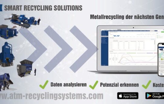 ATM Recyclinganlagen werden SMART!