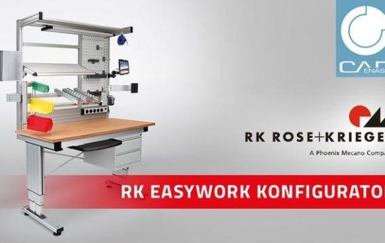 Moderne Arbeitsplatzsysteme von RK Rose+Krieger einfach online konfigurieren