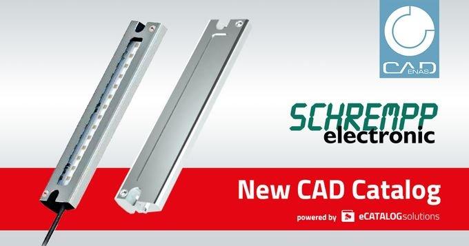 Mit skalierbarem 3D CAD Produktkatalog von CADENAS ist Schrempp electronic für die Zukunft gewappnet