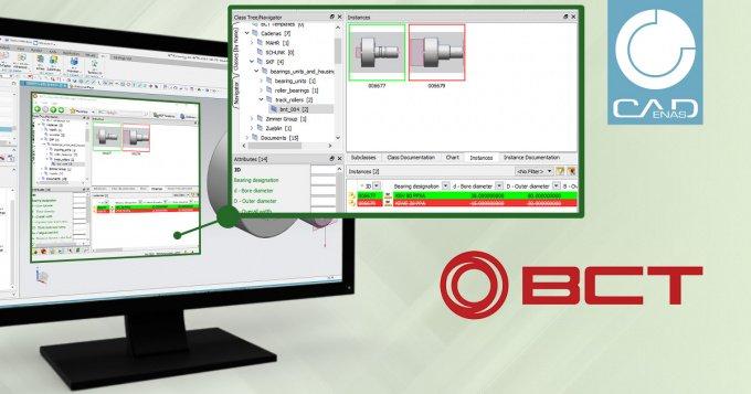 Automatische Klassifikation von Komponenten der CADENAS Herstellerkataloge mit BCT aClass