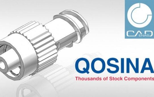 Qosina veröffentlicht interaktiven Produktkatalog mit 3D CAD Modellen von CADENAS