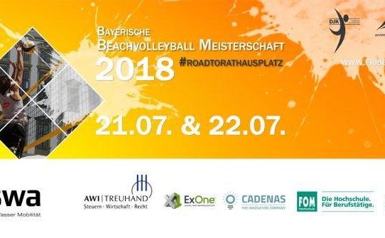 CADENAS sorgt für Abkühlung bei Bayerischer Beachvolleyball Meisterschaft in Augsburg