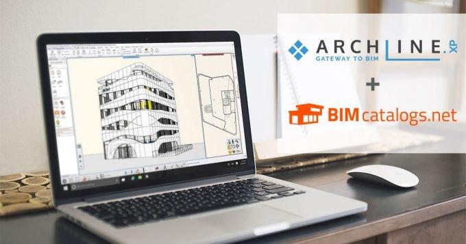 ARCHLine.XP integriert BIMcatalogs.net Content Bibliothek von CADENAS