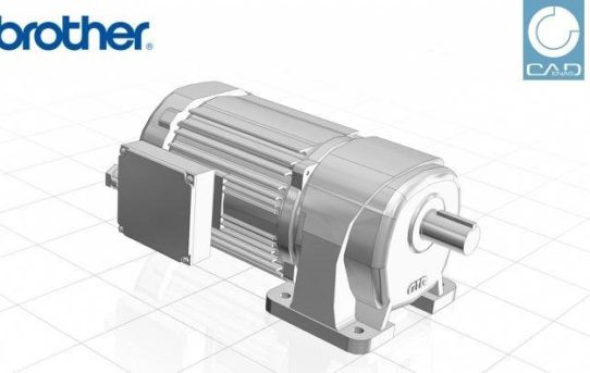 Brother Gearmotors präsentiert neuen Produktkatalog zum Download von 3D CAD Engineering Daten