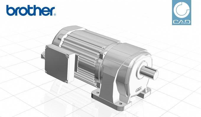 Brother Gearmotors präsentiert neuen Produktkatalog zum Download von 3D CAD Engineering Daten