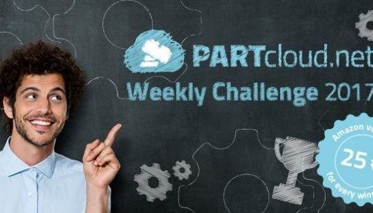 Endspurt bei der CADENAS PARTcloud.net Weekly Challenge 2017