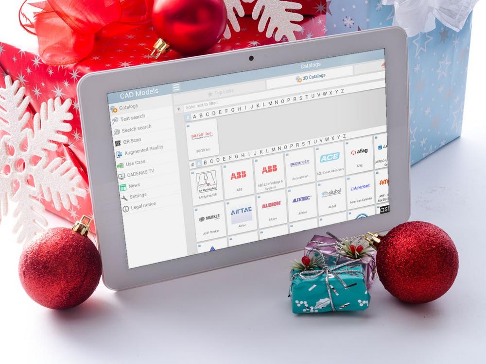 Digitale Weihnachtsgeschenke beflügeln Downloadzahlen der PARTcommunity 3D CAD Modelle App