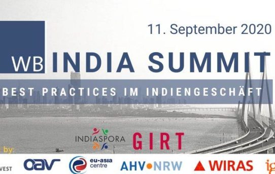 WB India Summit, die Online-Konferenz für Ihr Business in Indien