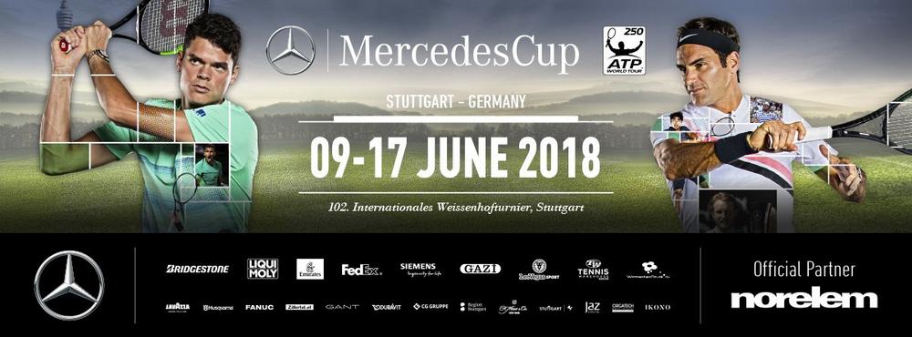 Tennis trifft auf Technik: norelem ist offizieller Partner des MercedesCup 2018