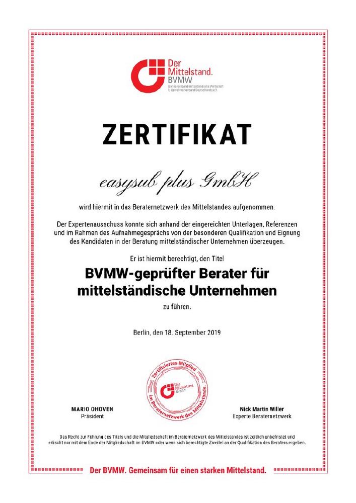 Ritterschlag auf Bundesebene