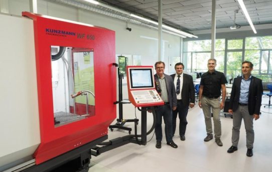 KUNZMANN Fräsmaschine für Industrie 4.0-Metallausbildung