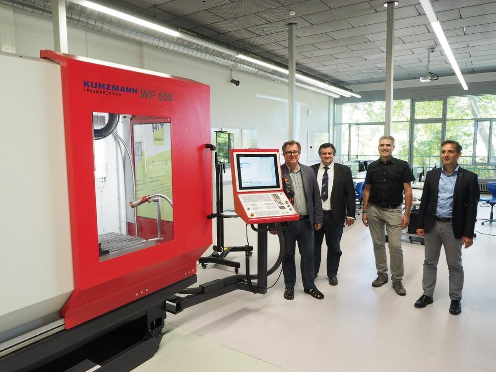 KUNZMANN Fräsmaschine für Industrie 4.0-Metallausbildung