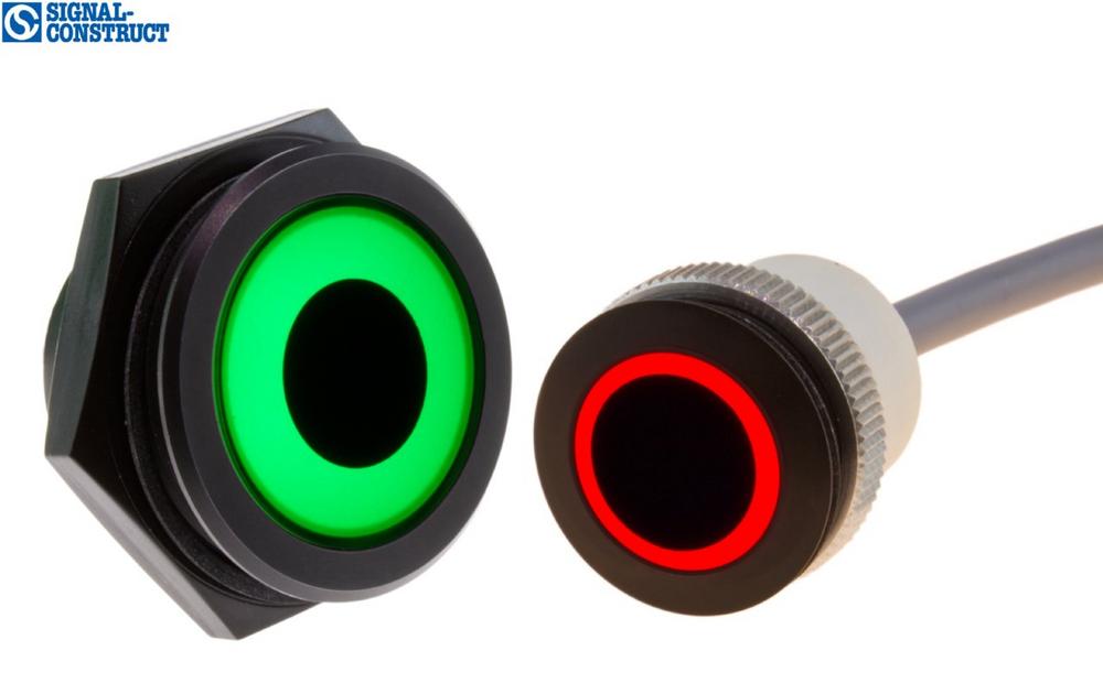 RGB-LED-Ringleuchten in 2 Größen