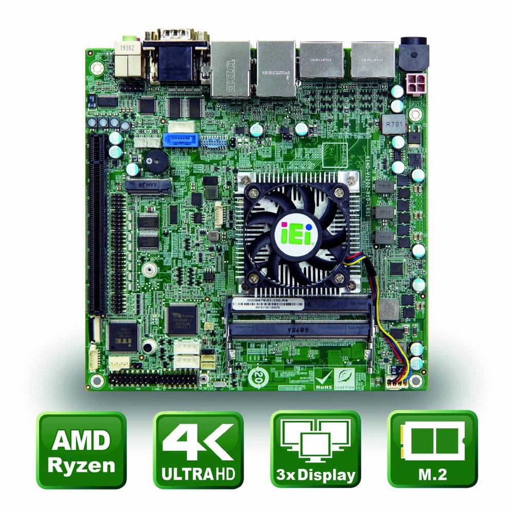 AMD Mini-ITX mit Ryzen CPU und VEGA GPU
